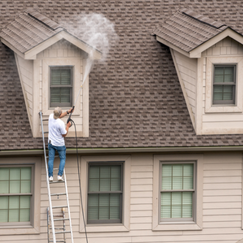 Pressure Washing House in Huntington Beach CA